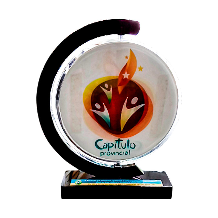 troféu giratório